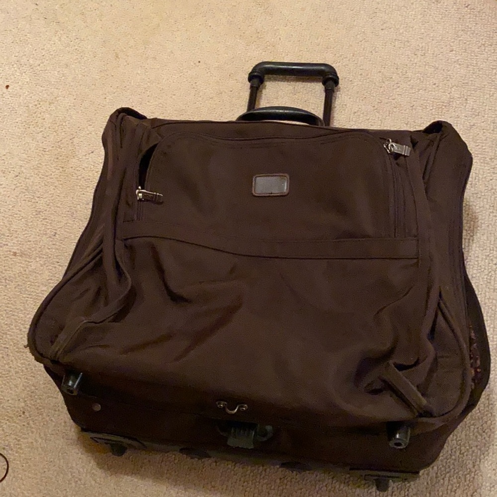 TUMI luggage rolling deluxe garment bag 2 wheels